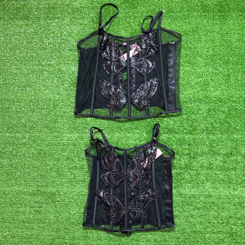 Victoria’s Secret Butterfly Corset Sz XL NWT - Picture 7 of 7